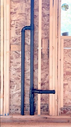 Kitchen Sink Plumbing: Trap Arm Installation #shorts