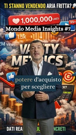 Agenzie e Vanity Metrics: ti stanno vendendo solo fumo? Ecco Mondo Media Insights #7