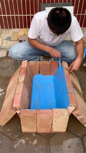 Papa Made A Greatest Pool For Fishies 🐟 🤯