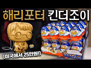 끔찍한 구매 실수.. 신상 해리포터 킨더조이 리뷰! (팝 피규어 콜라보!?)