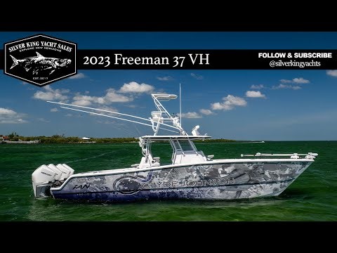 2023 Freeman Boatworks 37 VH w/ NEW 38 Cap! Tower Boat, Big Pine Key, FL Silver King Yachts