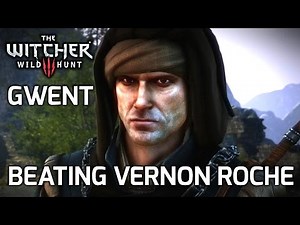 The Witcher 3: GWENT - Beating Vernon Roche