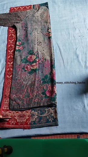 Easy Stitching Hacks on Instagram: "New beautiful dress, sleeves and trousers cutting tutorial ✨✂️ #fypジviral #stitching #cutting #dresses"