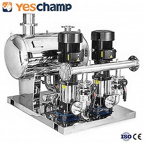 [Hot Item] Efficient 100gpm Stainless Steel Water Supply System Constant Pressure Pump Unit