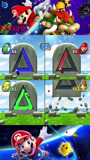【マリオパーティ8】スピーディー・グラフィティ*ヨッシー vs マリオ vs ピーチ vs デイジー（COM最強の達人) 050626#マリオ #マリオパーティ #マリオパーティ8 #shorts