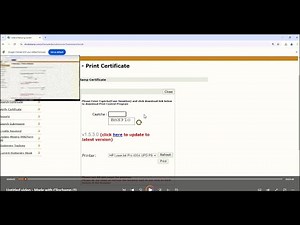 e-Stamping Print Control Proxy Update || 2024 How to update print proxy || e-Stamping Printers.