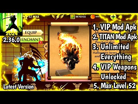 Shadow Fight 2 Mod Apk 2.36.0 Latest Version | Unlimited Everything | Free Download.