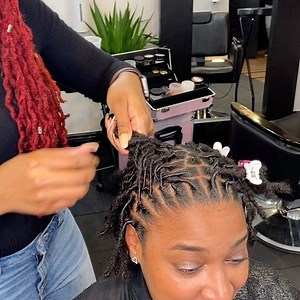 246 reactions · 27 shares | Style time ✨ Women’s loc Styles by NappStar book your appointment now NappStarNyc@gmail.com #locs #locstylesforwomen #dreads | NappStar NYC | Facebook
