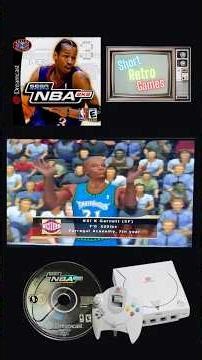 NBA 2k2 (Dreamcast) - 2001 All Star Game Roster #GamingShorts #Nostalgia #Dreamcast #NBA #NBAallstar