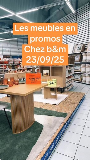 Les meubles en promos chez b&m 23/09/25 #bm #fypシ゚ #pourtoi #PROMOS #meubles #nouveaute #Arrivage #fblifestyle #bordeaux #BonPlan | Amel Bon Plan