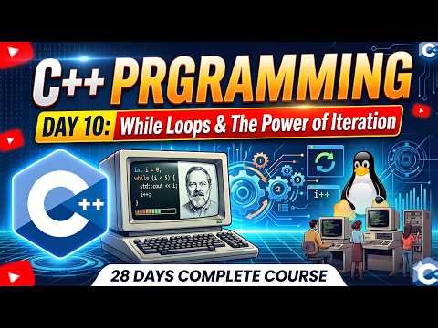 C++ Day 10: While Loops & The Power of Iteration