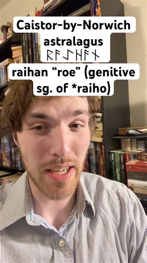 The Oldest English word? #runes #oldenglish #philology