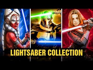 EVERY SINGLE Lightsaber in General Grievous' Collection!