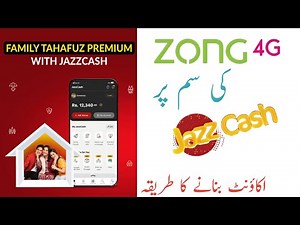How to create JazzCash account on Zong sim/How to create JazzCash business account/Jazzcash biometri