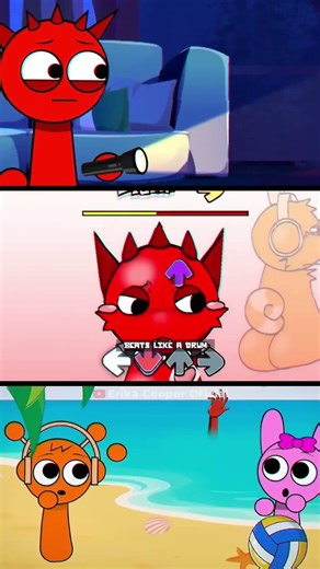 FNF Sprunki Singing My Heart Beats Like a Drum Gameplay #shorts