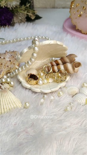 DIY Sea Shell 🐚 #diy #shorts