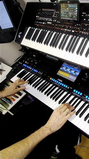 Limahl Vibe I Live Synth Performance I Yamaha Genos & Korg P4X Cover I Neverending Story