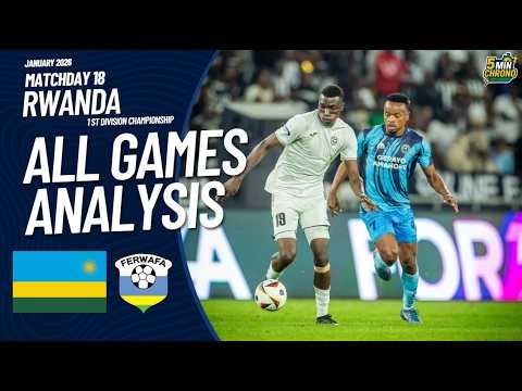 Matchday 18 – Rwanda – Football Championship – Season 2025-2026 |#rwanda