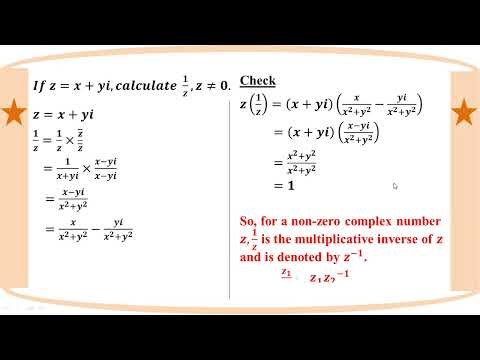 # Grade 12 Math (ch 1) 1.3 Operations on Complex Numbers - continue