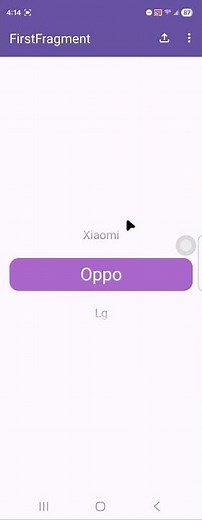 Android Wheel Picker (demo)