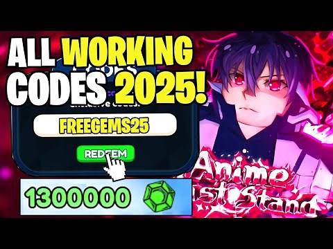 *NEW* ALL WORKING CODES FOR ANIME LAST STAND IN 2025! ROBLOX ANIME LAST STAND CODES
