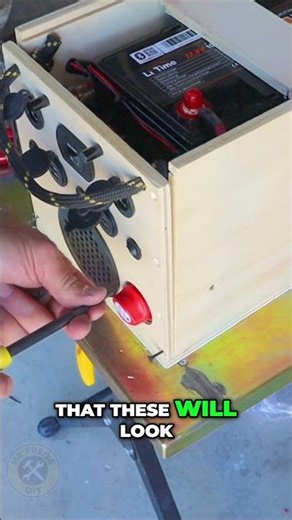 DIY Power Station: Face-plate attachment.