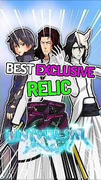 Ranking TOP 3 Best Exclusive Relic For Buffed Units In Universal Tower Defense X!!