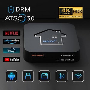 ATSC 3.0 Digital Over-the-air Tuner Android TV Streaming Box DVR Recorder HDMI | eBay