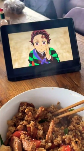 Demon Slayer 10/10 😎What Anime Show should I See Next? #anime #demonslayer #lunch