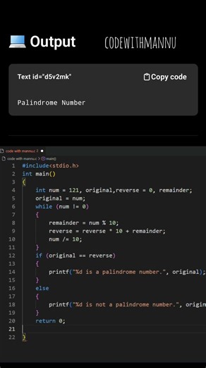 Logic makes programming interesting and power#codinglife#womenintech