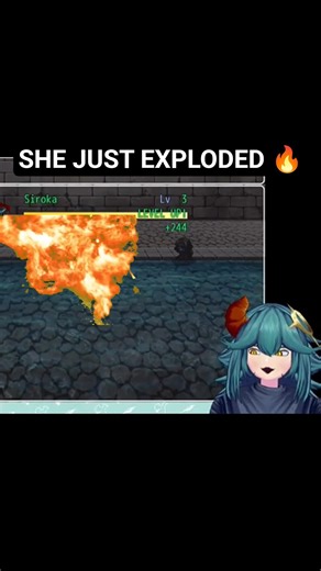 @NaishiSukui Plays My RPG Maker Game #vtuberclips #gamingshorts