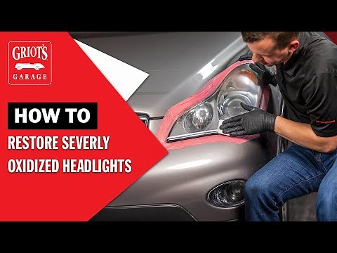 How to Restore Severely Oxidized Headlights with Griot's Garage Ceramic Headlight Restoration Kit!