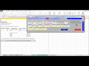 6 Auftragsabwicklung in Excel VBA. Rechnungen erstellen und bearbeiten.