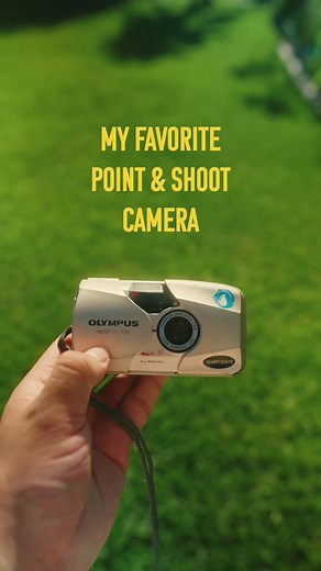 My favorite point & shoot camera 🎞️📷 #film #35mmfilm #35mm #olympusmjuii