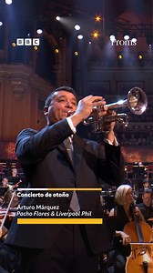 13K views · 272 reactions | When a concerto is also a conga!  Trumpet virtuoso Pacho Flores plays Arturo Márquez's Concierto de otoño with the Royal Liverpool Philharmonic Orchestra and conductor Domingo Hindoyan at the #BBCProms.  Watch this sensational performance in full on BBC iPlayer. | BBC Arts | Facebook