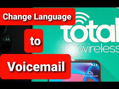 Total Wireless How to change voicemail Language from Spanish to English