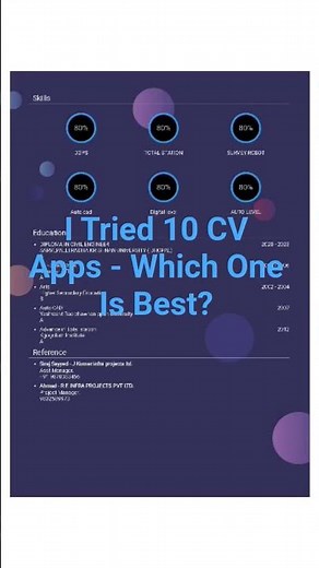 The Great CV App Showdown