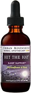 Urban Moonshine Hit The Hay Herbal Sleep Support - 2 fl oz with Cup Cap