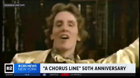 Broadway celebrates 50th anniversary of "A Chorus Line"