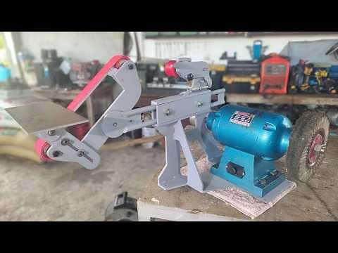 Bench Grinder to Belt Sander