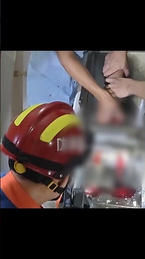 Urgent Factory Rescue: Man's Hand Crushed in Industrial Dough Press | Firefighter Response