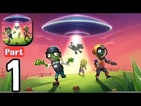 Aliens vs Zombies Invasion - All Levels Gameplay Walkthrough Part 1 iOS,Android