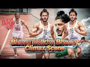 पाकिस्तान की ज़मीन पर मिल्खा सिंह की ऐतिहासिक दौड़ | Bhaag Milkha Bhaag Movie Climax Scene