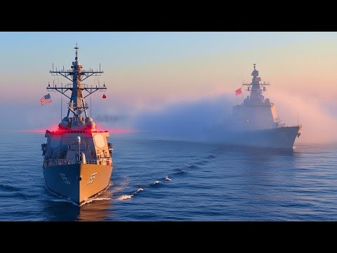 Chinese Destroyer Locks on U.S. Warship — Seconds Later, It’s Gone #USA