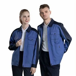 [Hot Item] Industrial Factory Worker Uniform Jacket and Pants Suit Working Clothes