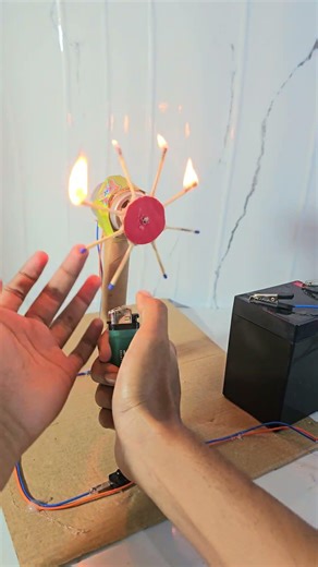 Amazing Matchstick Project 🔥 DIY Science Experiment #blprojects