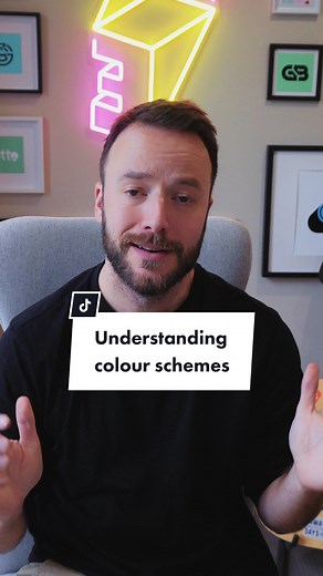 🎨 What the heck is a triadic colour scheme? #design #creative #designer #graphicdesigner #graphicdesign #graphicdesignercommunity #graphicdesignerslife #branding #logodesigner #logodesign #designtok