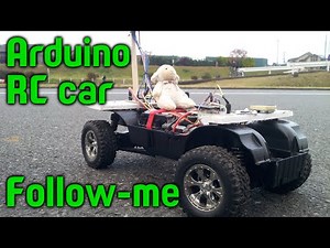 RC car GPS follow-me (arduino)