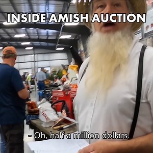 Millions Of Dollars Are Being Made At This Amish Auction! | Peter Santenello