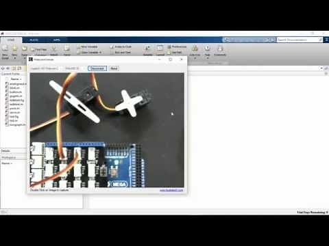 4. Arduino and Matlab GUI Servo Motors